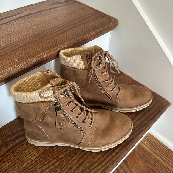 Cliffs by WHITE MOUNTAIN Women’s Kaylee Tan Boots Size 9.5 - Picture 3 of 7